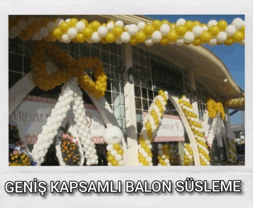 İstanbul Açılış Organizasyonu Şirketi & Balon süsleme fiyatları