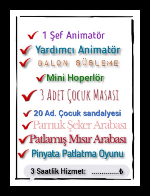 palyaço hizmeti
